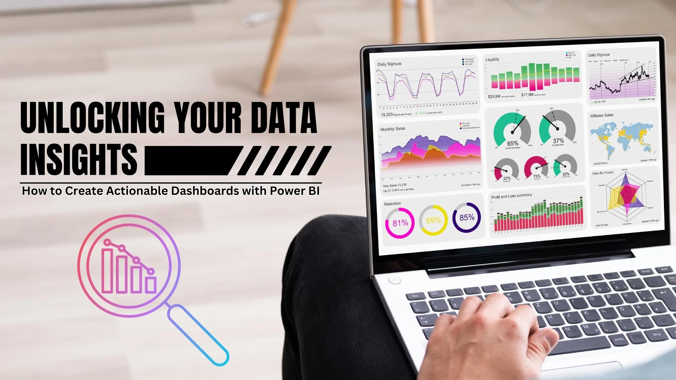 Unlocking Your Data Insights: How to Create Actionable Dashboards with Power BI